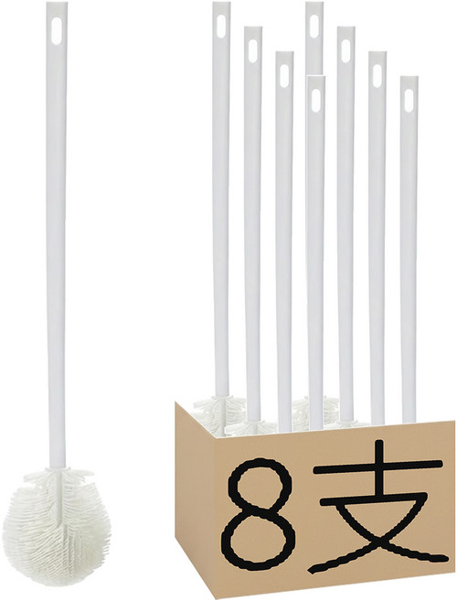 硅膠長柄杯刷 8支, 1組