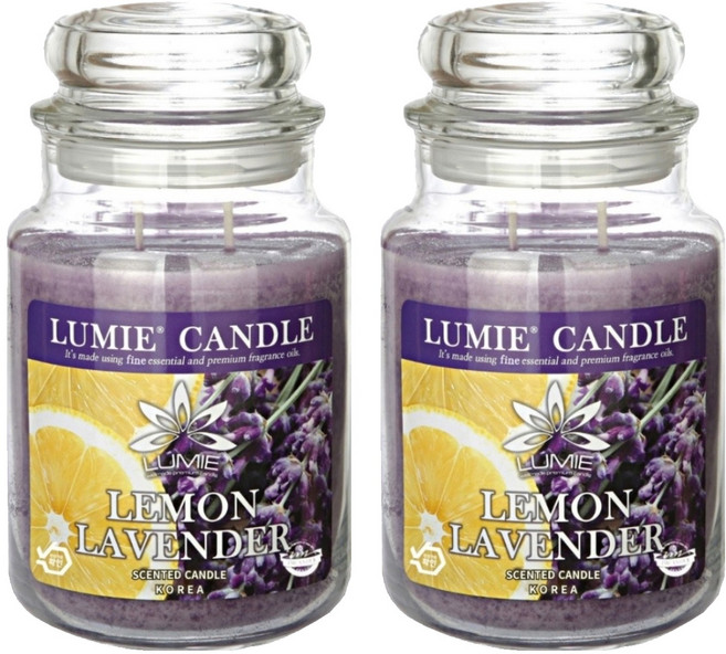 르미에 캔들, 레몬라벤더, 570g, 2개