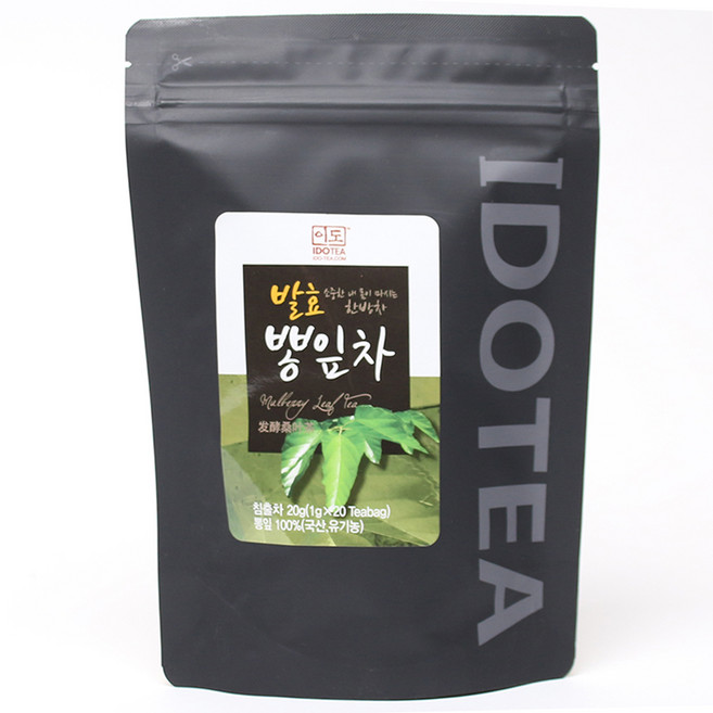발효뽕잎차, 1g