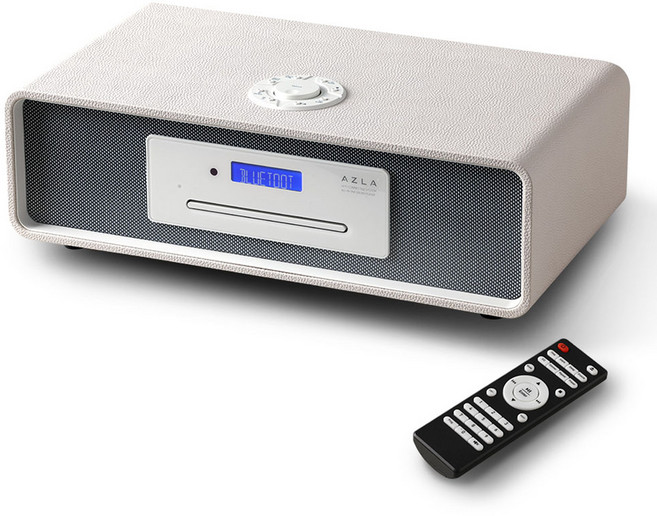 아즈라 올인원 블루투스 오디오, AMAP-A7, 누디 화이트 + 그레이