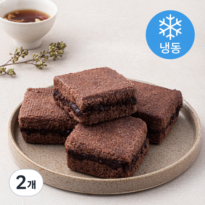 시루조아 초코설기 (냉동), 680g, 1개입, 2개