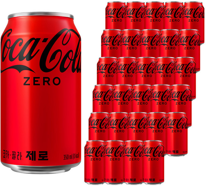 코카콜라 제로, 350ml, 48개