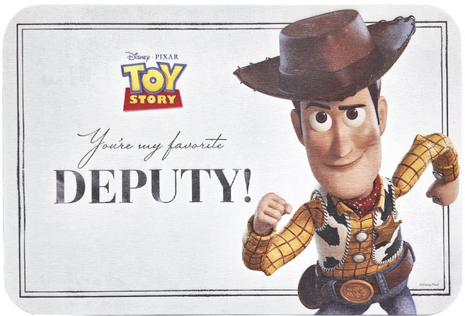 收納王妃 玩具總動員珪藻土地墊, 經典胡迪, 1個