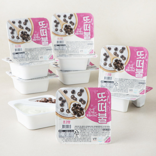 남양유업 또떠불 요거트 초코팝, 125g, 12개