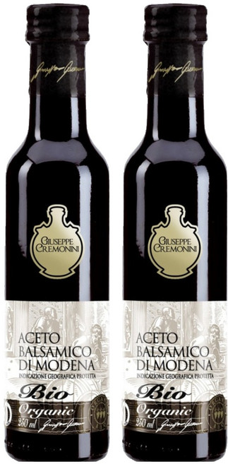 쥬세페크레모니니 모데나 오가닉 발사믹식초 3그레이프, 2개, 250ml