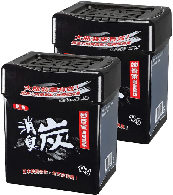 Magic Amah 妙管家 消臭晶球 室內消臭專用, 1kg, 2罐