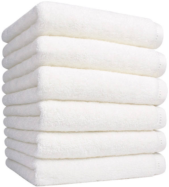 송월타월 라베나 뱀부 200g, 아이보리, 6개