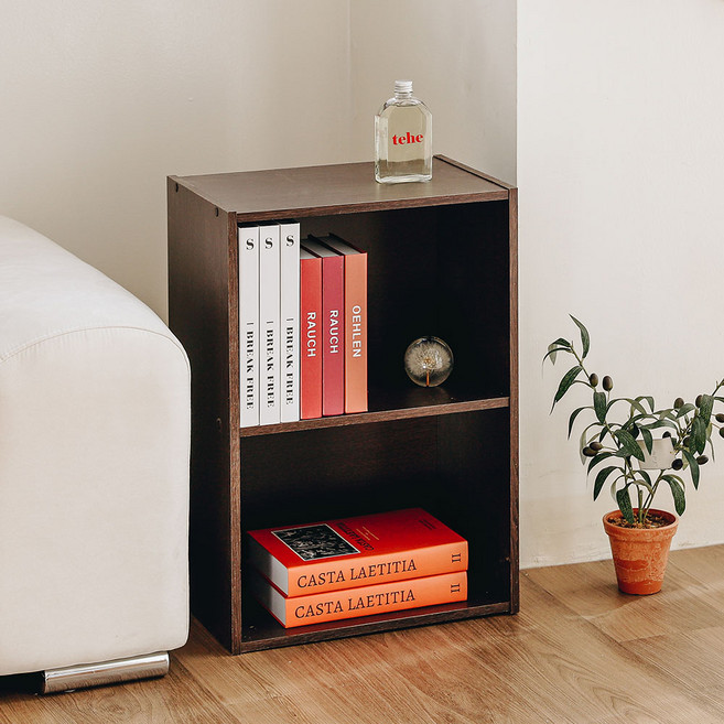 아이리스 오픈책장, 브라운오크, 2단