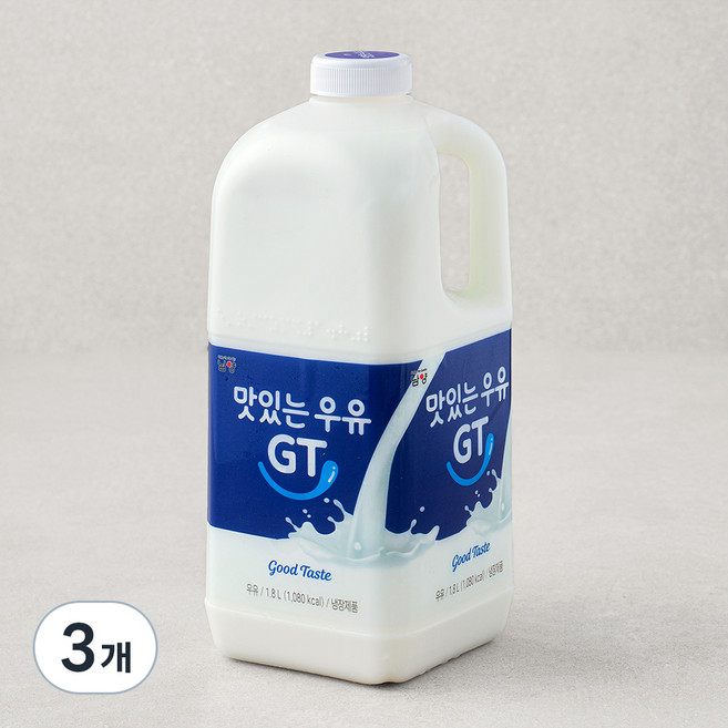 남양유업 맛있는우유 GT, 1.8L, 3개