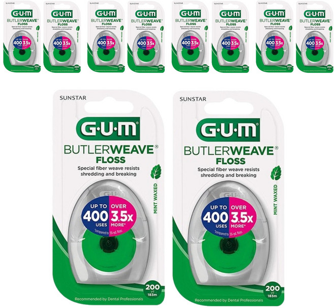 검 위브 민트왁스 치실 1840, 1개입, 10개