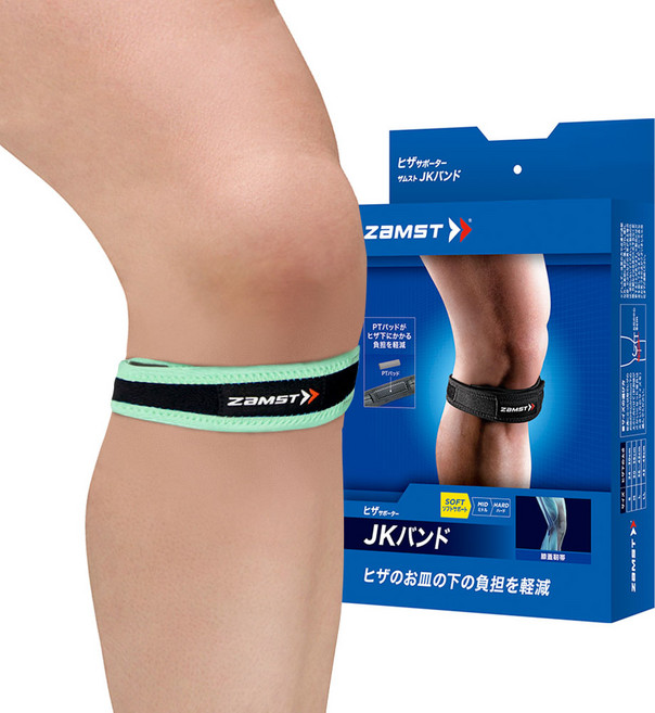잠스트 무릎보호대 JK BAND, 1개, 그린