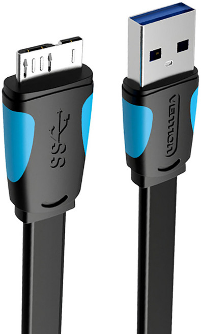 VEnTIOn 威迅 VAS-A12-B0 USB-A 3.0-Micro-B 數據線, 0.25m, 1條