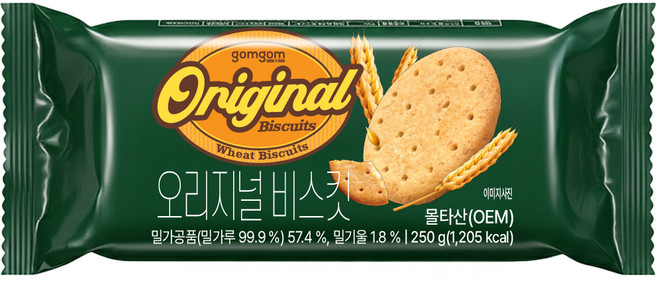 곰곰 오리지널 비스킷, 250g, 1개