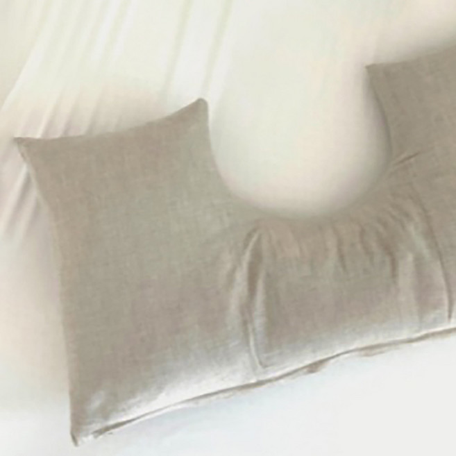 집콕 잘자유 베개 메밀, 베이지, 1개