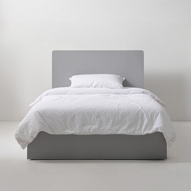 도모디자인 베이직스 헤드형 침대 프레임 단품 방문설치, 그레이