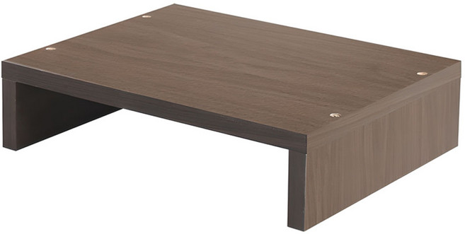 포메리트 듀얼 모니터 받침대, 월넛