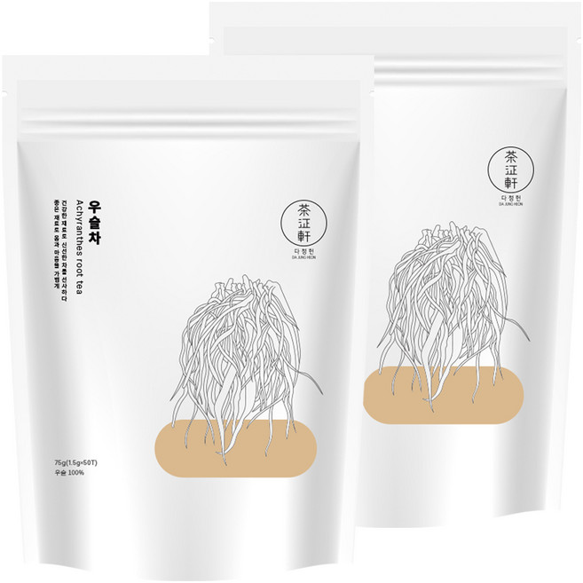 다정헌 우슬차, 1.5g, 50개입, 2개