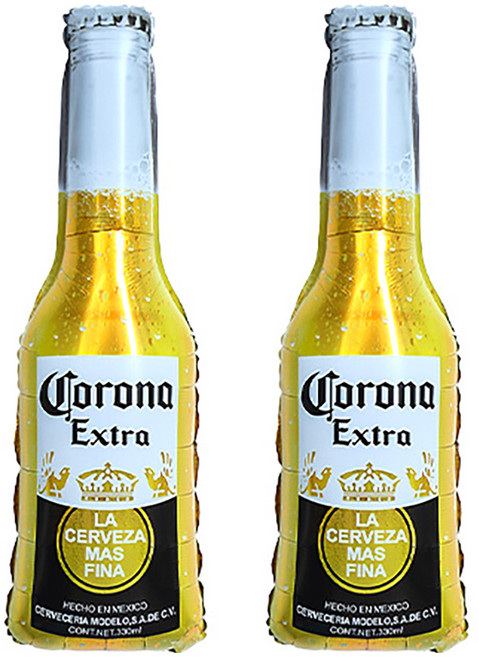 타이탄 생일 파티 풍선, 코로나, 2개