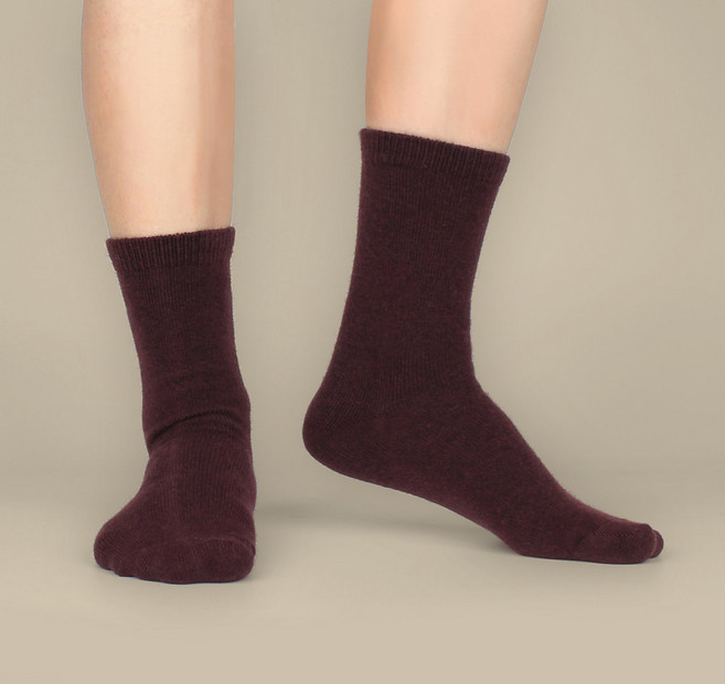 코지라벨 여성용 프리미엄 캐시미어 컬러 니트양말