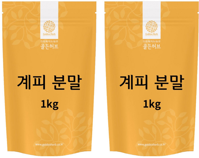 골든허브 계피가루, 1kg, 2개