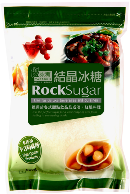 YASASHII 優 RC結晶冰糖 細, 600g, 1包