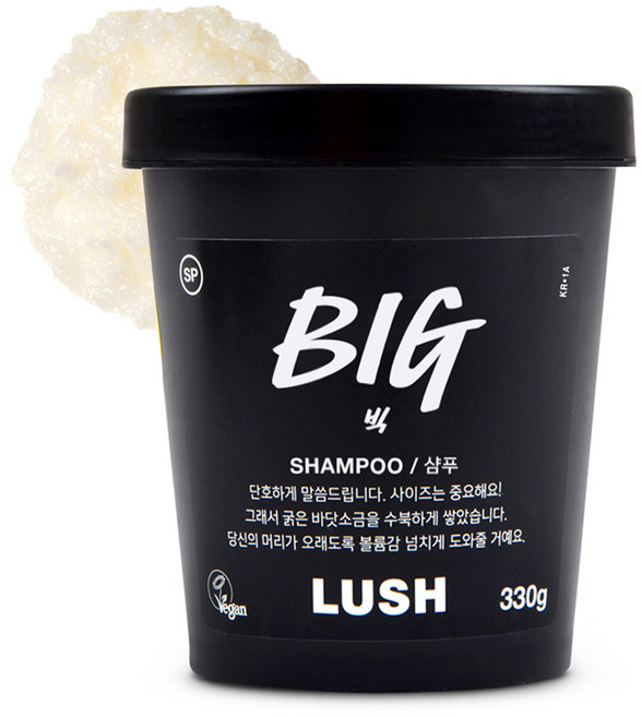 러쉬 빅 샴푸, 330g, 1개