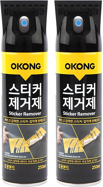 오공 스티커 제거제, 2개, 250ml