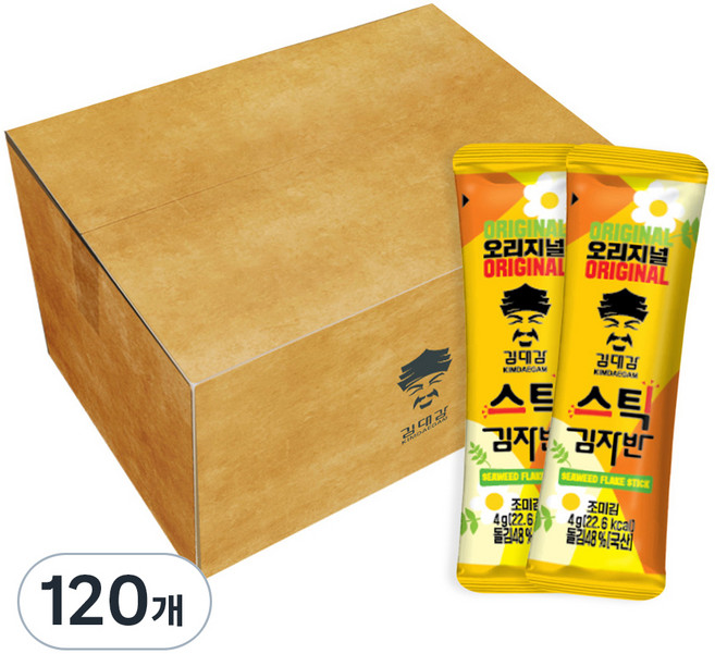 김대감 스틱 김자반 240g, 4g, 120개