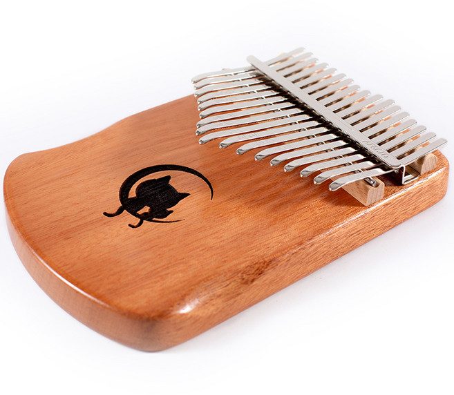 아펙토 17음계 C키 플레이트 칼림바 달고양이 + 조율망치 + 건반스티커 + 클리너 세트, 1개