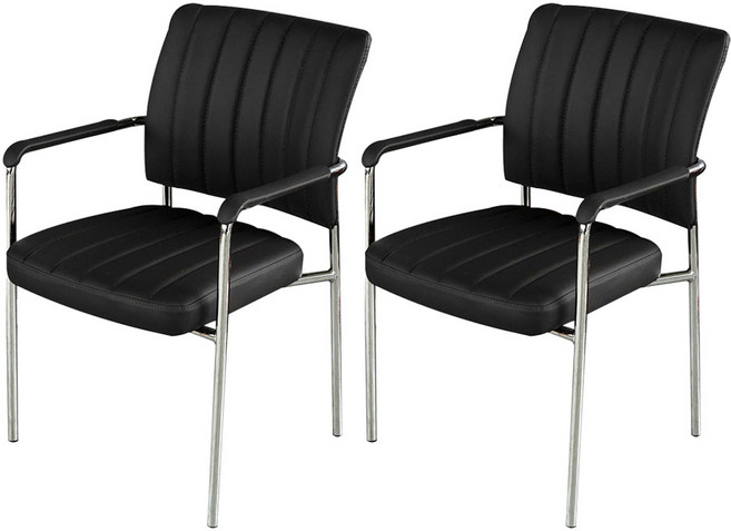 가구느낌 인테리어 카페 디자인 메스암 체어, 블랙, 2개