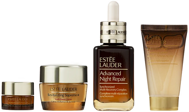 에스티로더 어드밴스드 나이트 리페어 싱크로나이즈드 멀티 리커버리 콤플렉스 세럼 50ml + 클렌징 폼 30ml + 아이 젤 크림 5ml + 수프림 단단크림 15ml 세트, 1세트 - 쿠팡