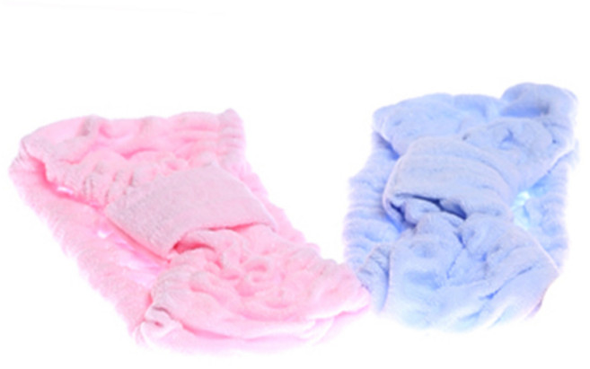 헤어밴드 주름밴드 미용재료 샤워밴드, 랜덤 발송, 2개