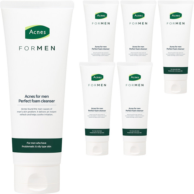 아크네스 포맨 퍼펙트 폼 클렌저, 150ml, 6개