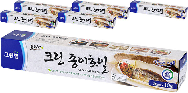 크린랩 종이호일, 10m, 1개입, 6개