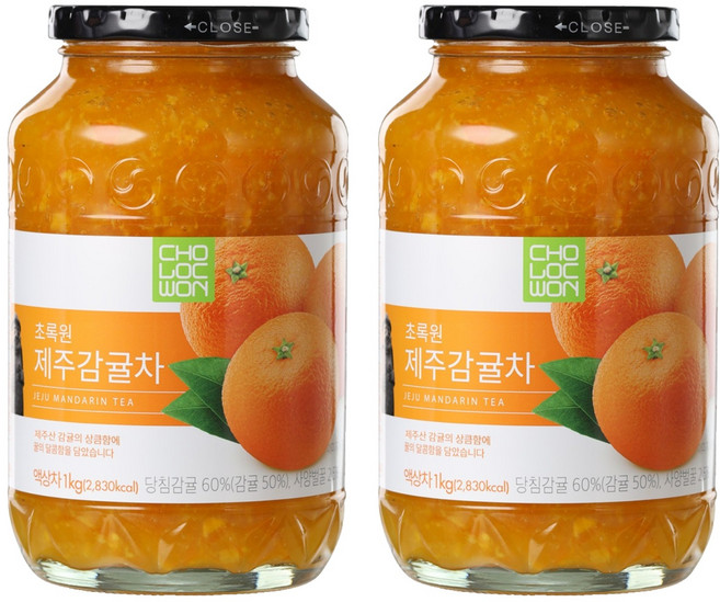 초록원 제주감귤차, 1kg, 1개입, 2개