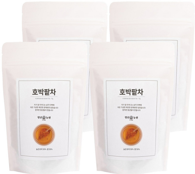 청년농원 호박팥차, 1.5g, 50개입, 4개