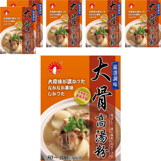新光洋菜 大骨高湯粉, 600g, 6盒