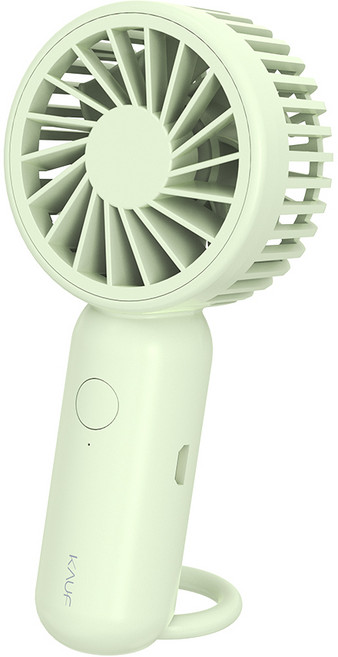 카프 휴대용 무선 충전식 초소형 BLDC 모터 키링 미니 핸디 선풍기, KF-SHF05, 민트