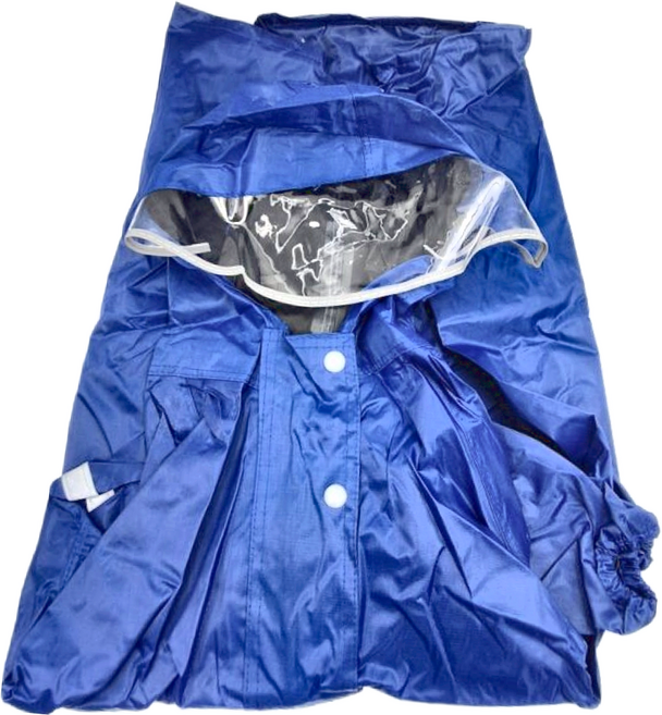 FANCY LIFE 分體式雨衣, 深藍色