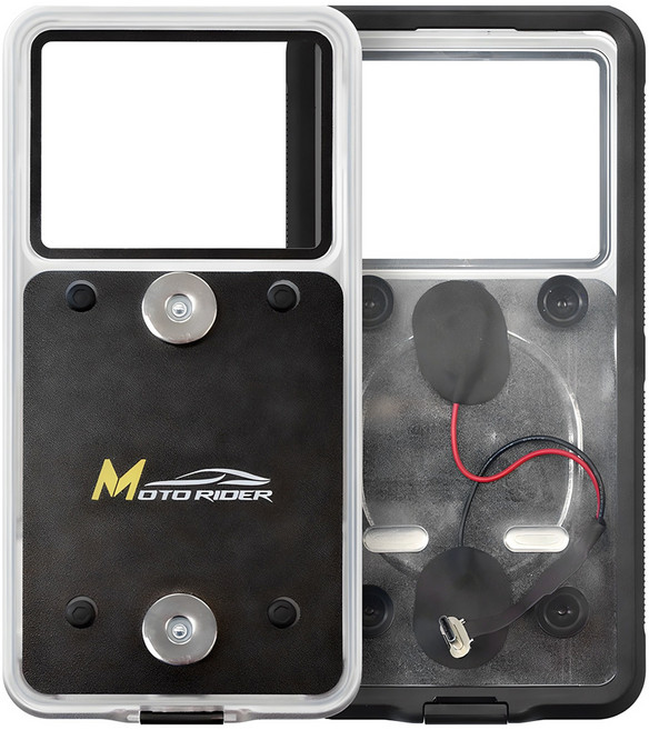 모토라이더 자석 방수 무선 충전 케이스 C타입, 혼합색상
