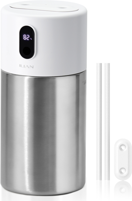 일리안 스텐 듀얼 무선 휴대용 미니 가습기, IH-200, 퓨어화이트