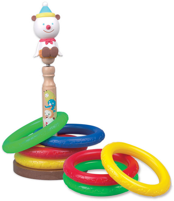 BUNNYLAND 法蘭奇與朋友們套圈圈遊戲, 混合顏色, 1個