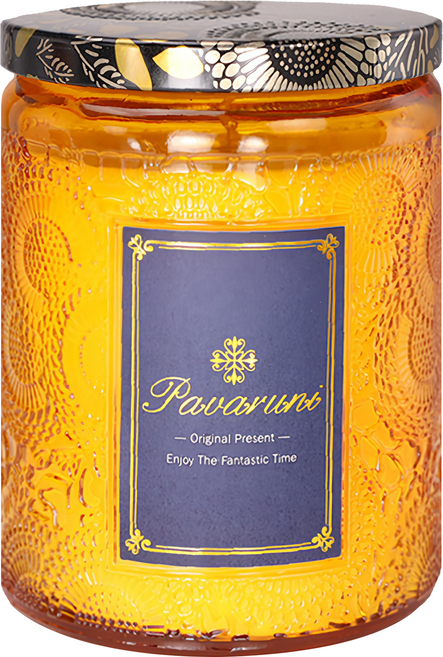 Pavaruni 香氛蠟燭卡菲那系列, 交響詩篇味道, 200g, 1個