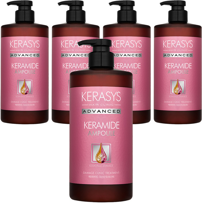케라시스 케라마이드 극손상 헤어트리트먼트, 1L, 5개