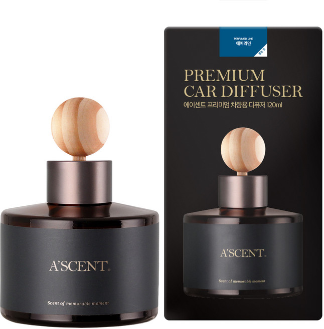 에이센트 차량용 디퓨저 세트, 에어리던, 1개