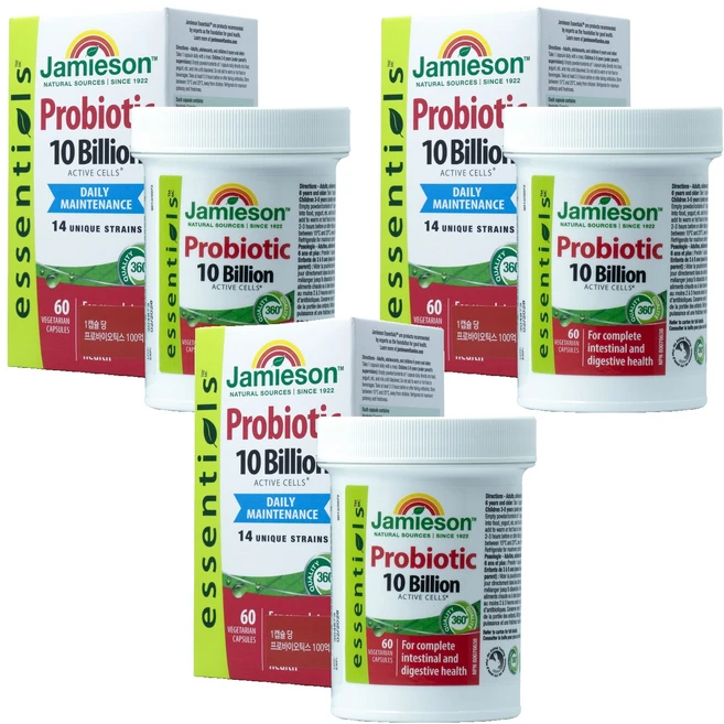 자미에슨 프로바이오틱100억 22.2g, 60정, 3개 - 쿠팡