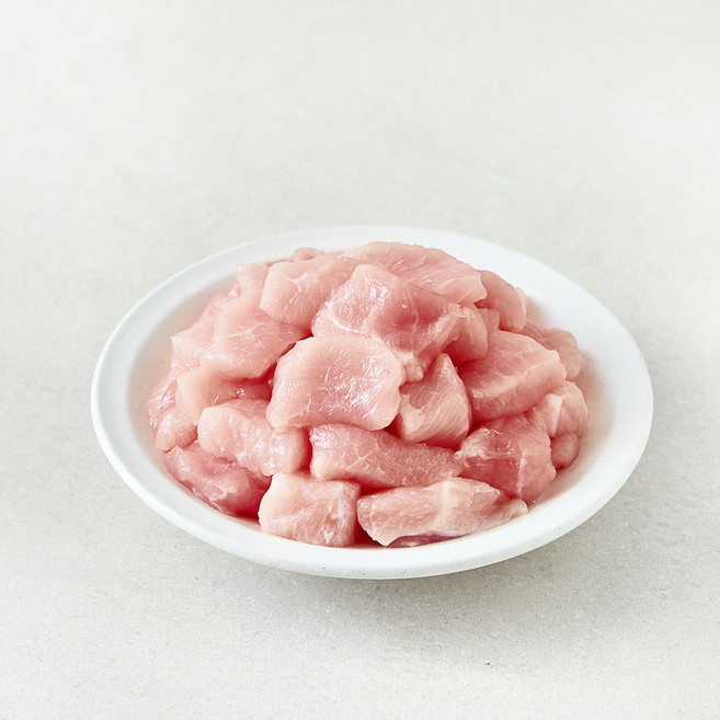 한돈 등심 카레용 (냉장), 500g, 1개