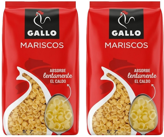 西班牙 GALLO 公雞牌 貝殼麵 Mariscos, 250g, 2包