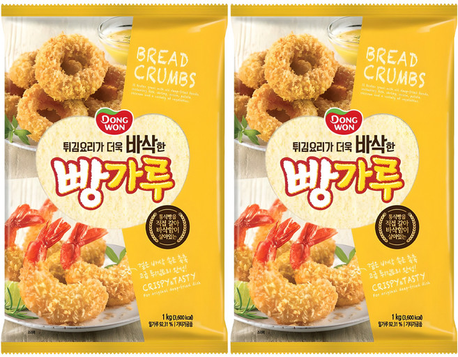 동원 고운 빵가루, 2개, 1kg