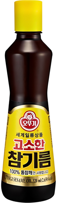 오뚜기 고소한 참기름, 320ml, 1개